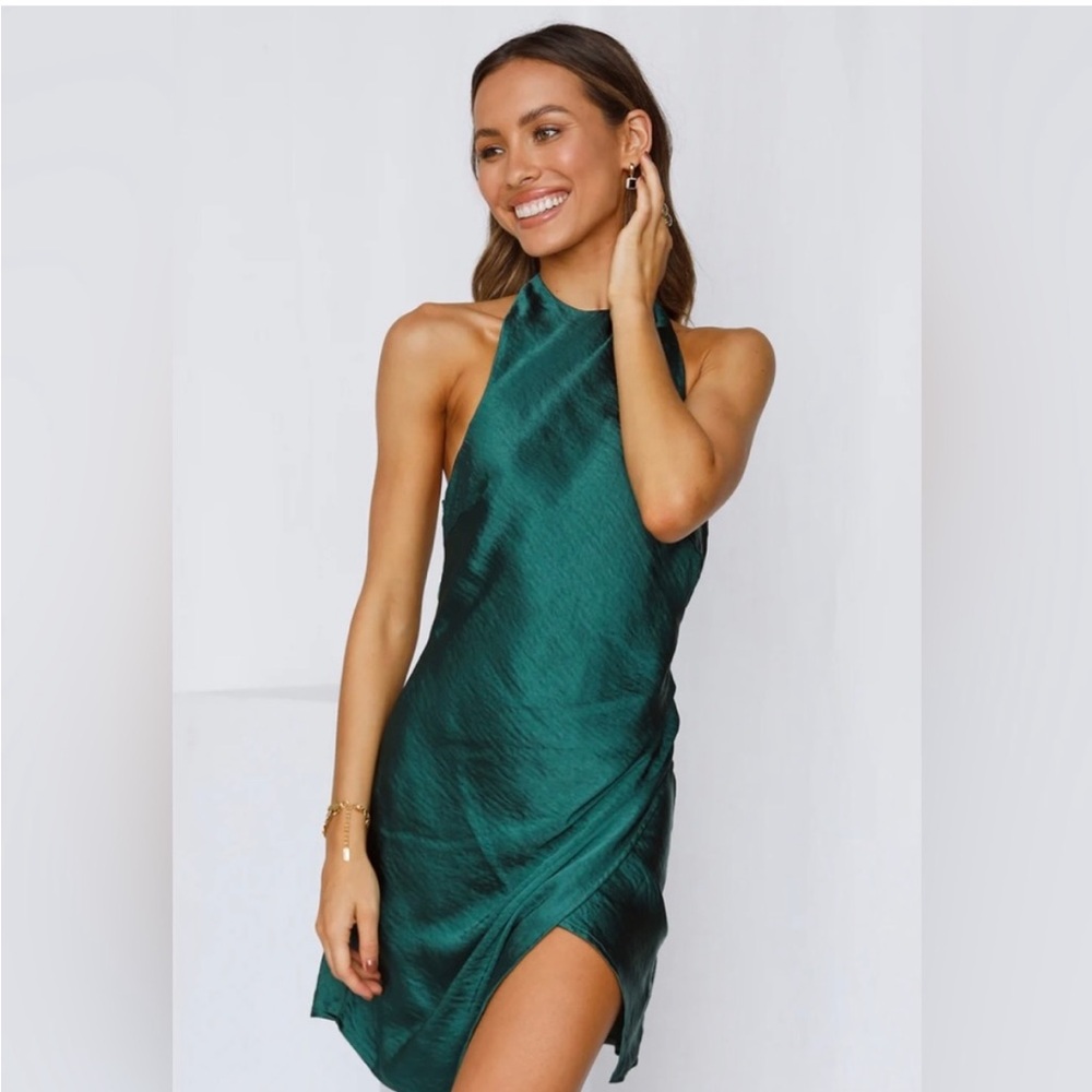 NWT Heavy Heart Dress Jade